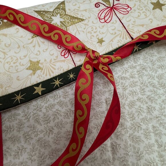 Christmas Advent Calendar 20" Quilt with Pockets Holiday Decor - Picture 9 of 14